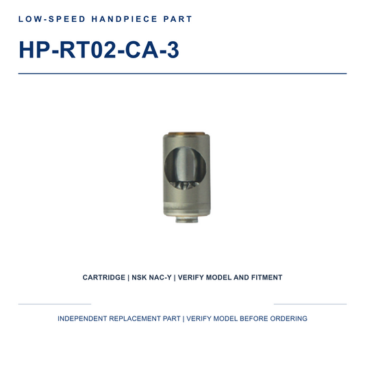 HP-RT02-CA-3 replacement cartridge compatible with NSK NAC-Y contra angle
